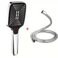 Wassersparend 3 Modi Duschkopf 1.5m Schlauch Handbrause Duschbrause Filtration