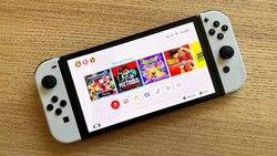 Nintendo Switch OLED-Modell 64GB Handheld-Spielekonsole - Weiß Top Zustand