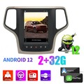 Für 14-22 Jeep Grand Cherokee Android Auto Radio Stereo Player Carplay GPS Navi