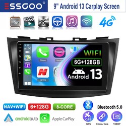 Autoradio für Suzuki Swift IV FZ 2011-2017 Android 13 Car Play Navi GPS 6GB+128G