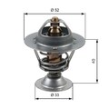 GATES Thermostat, Kühlmittel  für LAND ROVER