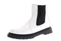 Tamaris Damen Schuhe Chelsea Boots Stiefel Stiefeletten Gr 38 Weiß