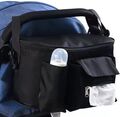 Kinderwagen Organizer Kinderwagentasche Buggy Tasche Getränkehalter Wickeltasche