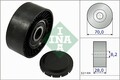 INA 532 0468 10 Umlenk-/Führungsrolle, Keilrippenriemen für Vw Audi Seat