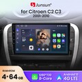 Android 13 Radio Carplay für Citroen C2 C3 2002-2009 Bluetooth Navi RDS 4+64GB 
