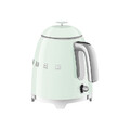 SMEG KLF05PGEU Wasserkocher mini 0,8L pastelgrün, Anti-Kalkfilter aus Edelstahl