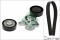 Mehrrippiger Keilriemen Set 529 0487 10 INA für MERCEDES-BENZ V-KLASSE A-KLASSE
