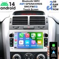 Für Opel Astra Corsa Meriva Vectra Autoradio Android14 Apple Carplay GPS RDS CAM
