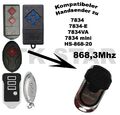 868 Mhz Handsender Fernbedienung kompatibel zu Belfox Ruku 7834-E RB-310 RB-410