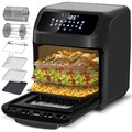 Heißluftfritteuse Air Fryer 12L digitaler Backofen BBQ Dehydrator
