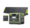 FOSSiBOT F2400 Tragbare Powerstation 2048Wh 4800W Peak Solargenerator+200W Panel