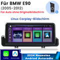 Für BMW E60 E61 E90 E91 Linux Apple CarPlay Android auto USB GPS Navi Autoradio