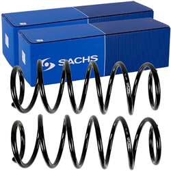 2X SACHS FAHRWERKSFEDERN SATZ VORNE PASSEND FÜR OPEL VECTRA LINKS+RECHTS | 997