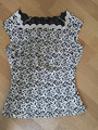 ORSAY  Bluse-Shirt  schwarz/beige Gr.38 neuwertig edel schick