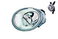 Scheinwerfer Halogen passend für VW New Beetle 1C 9C 1Y 98-05 H1 H1 Re. + Nebel.