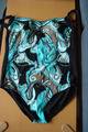 Damen Badeanzug  SUNFLAIR Größe 46b blau/braun/schwarz gebraucht