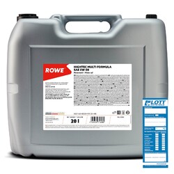 20L ROWE HIGHTEC MULTI FORMULA 5W-50 Motoröl Dexos 2 VW 502.00 505.00 BMW LL-04