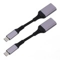 2 PCS USB Zu -C-Kabel Adapter Für Notebooks USB-C USB-Konverter