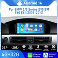 10.25" Android 14 Autoradio Für BMW E90 E91 E60 E61 CCC 4+32GB CarPlay WiFi DAB+