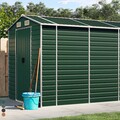 Garten Gartenhaus Geräteschuppen Metall Gerätehaus Satteldach Groß Lagerschuppen