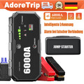 AdoreTrip 6000A Auto KFZ Starthilfe 12V Jump Starter Ladegerät Booster Powerbank