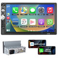 7" Single 1DIN Autoradio Apple CarPlay/Android Auto Bluetooth FM TouchScreen USB