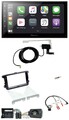 Pioneer USB Lenkrad 2DIN Bluetooth DAB Autoradio für VW T6 15-19 piano schwarz