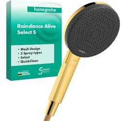 hansgrohe Raindance Alive Select S Handbrause 125 3jet, 24500990, Farbe: