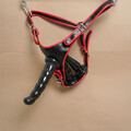 Harness Strap-On Umschnalldildo Sexspielzeug mit 3 Dildos Fetisch Analplug BDSM