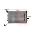 1x Kühler, Motorkühlung VAN WEZEL 58002208 passend für AUDI SEAT SKODA VW VAG