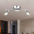 Deckenlampe Spotleuchte Deckenleuchte LED Küchenlampe beweglich Chrom L 38 cm