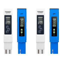 Elektronischer Wassertester Wasser Pool Messgerät Digital pH TDS&EC Wert Test
