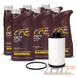 FILTER AUTOMATIKGETRIEBE FÜR SKODA KODIAQ VW GOLF 5 6 7 TOURAN CC DQ250 0D9 02E# # INKL. 6l MANNOL DCT FLUID AUTOMATIKGETRIEBEÖL # #