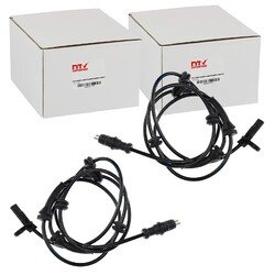 2x NTY ABS-SENSOR RADDREHZAHL VORNE LINKS+RECHTS passend für FIAT DOBLO
