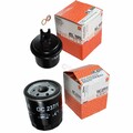 MAHLE / KNECHT Set Filterpaket Kraftstofffilter KL 185 Ölfilter OC 237/1