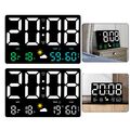 Kabelloses digitales LCD Wetterstation Uhr Thermometer f??r drinnen und drau?en