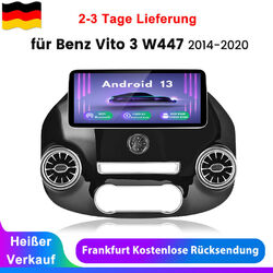 12.3" Android13 Autoradio Für Benz Vito W447 14-2024 GPS Navi WIFI 4G SWC 6+128G