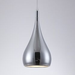 Neu Moderne Träne Decken Pendelleuchte Retro Loft Schwarz Chrom Weiß Metall
