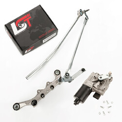 Scheibenwischer Wischergestänge Front mit Wischermotor vorne für AUDI Q7 4L 4LB