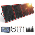 200W Faltbar Tragbar SolarPanel + 12V 20A Batterie Ladegerät Camping Wohnmobil