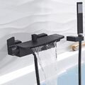 Badewannenarmatur Duschset Handbrause Wasserfall Wasserhahn Wanne Mischbatterie