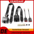 2x 3 punkt gurt Sicherheitsgurt Für VW T4 T5 + E Prüfung Universalgurt 2900mm