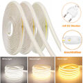 COB LED Streifen 230V Stripe Band Lichtschlauch Leiste Kette 288LEDs/m 