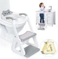 Kinder Toilettentrainer Mit Treppe Weiche Mat WC Lerntöpfchen Toilettensitz DHL