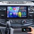 DAB+ Android 15 Autoradio 4+64G Für Ford Transit Custom 2018-23 Carplay Navi KAM