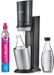 Sodastream Crystal 3.0 Wassersprudler Mit 1X Quick-Connect Co2-Zylinder Und 2X G