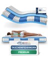 7 Zonen Taschenfederkern Matratze 90x200 140x200 160x200 180x200 H1 H2 H3 H4 H5