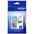 Brother Druckerpatrone LC-424VAL Original Kombi-Pack Schwarz, Cyan, Magenta, ...