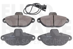 EUROBRAKE Bremsbelagsatz, Scheibenbremse Vorderachse u.a. für FIAT, FORD, LANCIADie Nr.1* für Autoteile: Top-Preis-Leistungs-Verhältnis