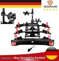 Fahrradträger Anhängerkupplung für 3 Fahrräder E Bike Heckträger abklappbar Auto